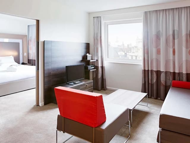 倫敦滑鐵盧諾富特飯店-行政套房, 1 張加大雙人床和 1 張沙發床-8