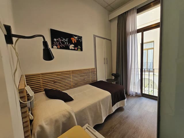 ホテル パレルモ バルセロナ-Habitacion individual Baño privado Interior-1