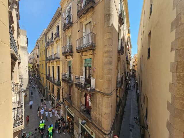 Hotel Palermo Barcelona-Habitación triple baño privado con balcón-9