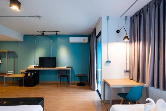 S.22 Hotel Suratthani-奢华三人房-8