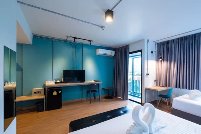 S.22 Hotel Suratthani-奢华三人房-7