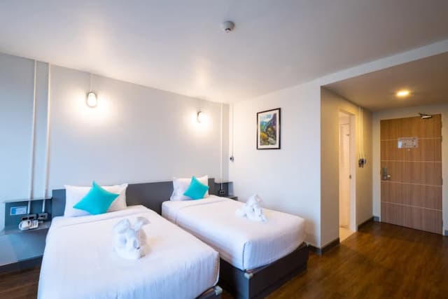 S.22 Hotel Suratthani-高级双床房-2