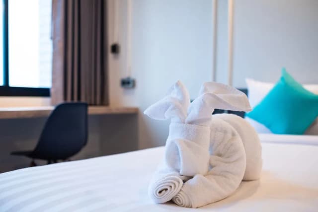 S.22 Hotel Suratthani-高级双床房-12