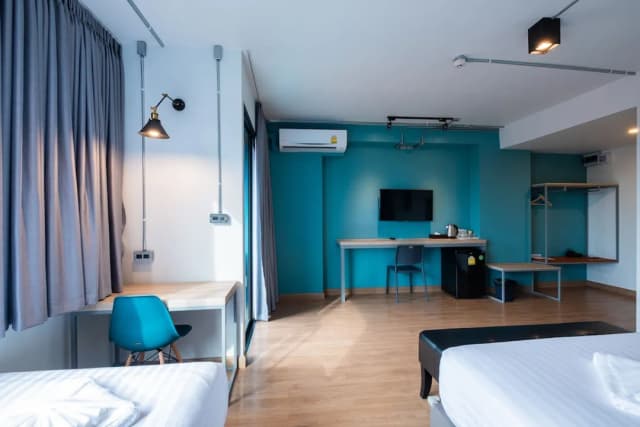 S.22 Hotel Suratthani-华丽三人房-6