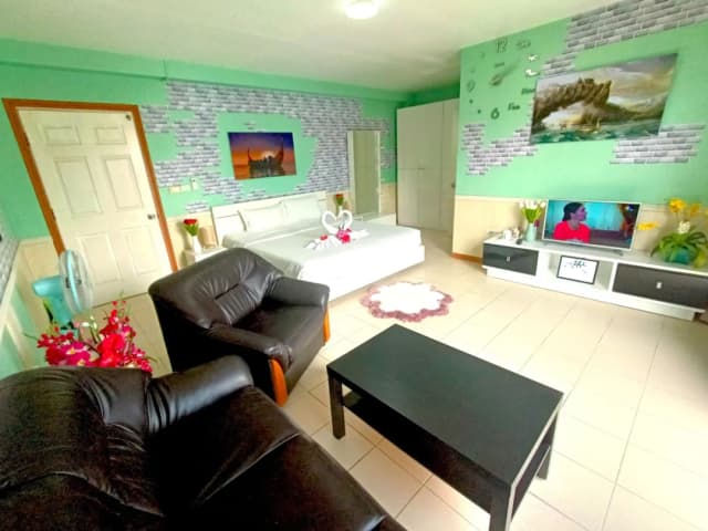 해피 바이킹스 - 비치프론트-더블룸, 발코니-3