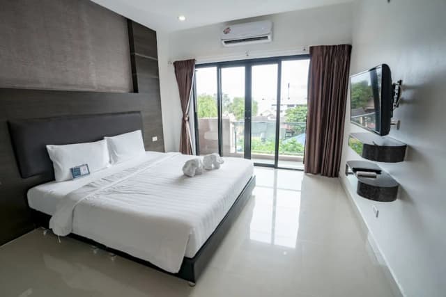 芭達雅 Tribe 飯店-豪華雙人房單人入住-3