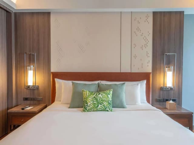 曼谷素坤逸傳承諾富特生活飯店-舒適開放式客房, 1 張特大雙人床和 1 張沙發床-3