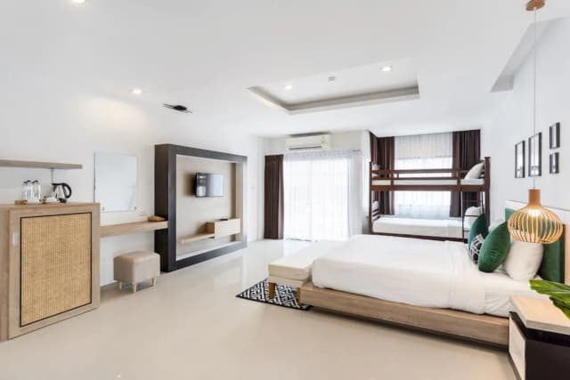 Buasri Boutique Patong-家庭房, 多张床-3