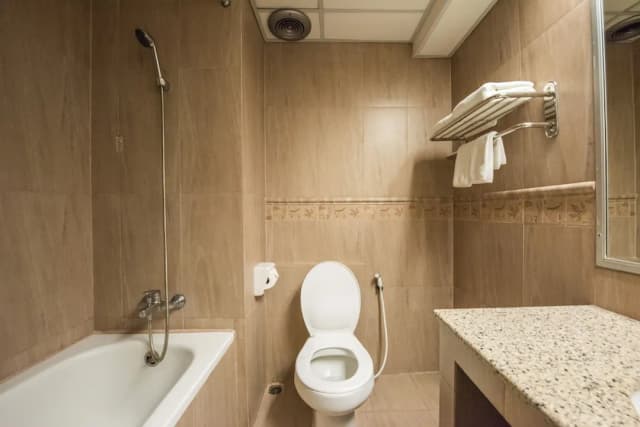 曼谷城市套房酒店-豪華雙人房-14