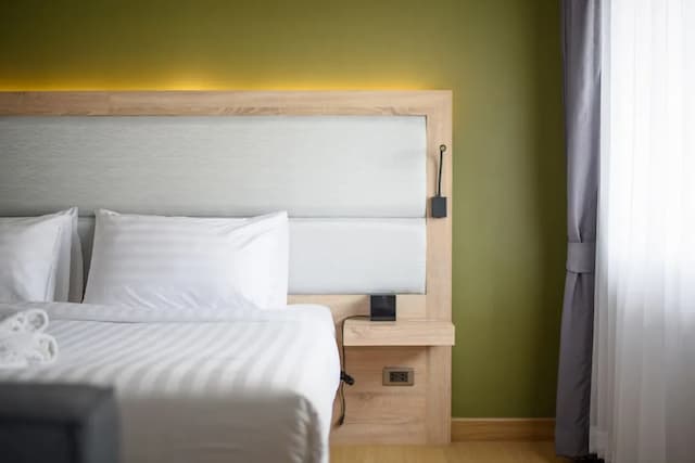 프라임 스퀘어 호텔-디럭스룸, 킹사이즈침대 1개, 정원 전망-2