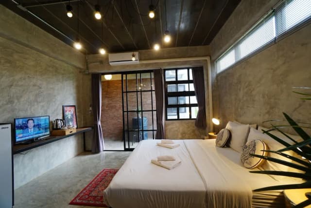 朗派原生態閣樓旅館-標準雙人房-2