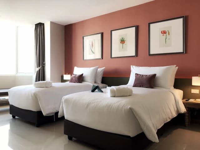 The Raintree Hotel Chiangmai-高級雙床房-4