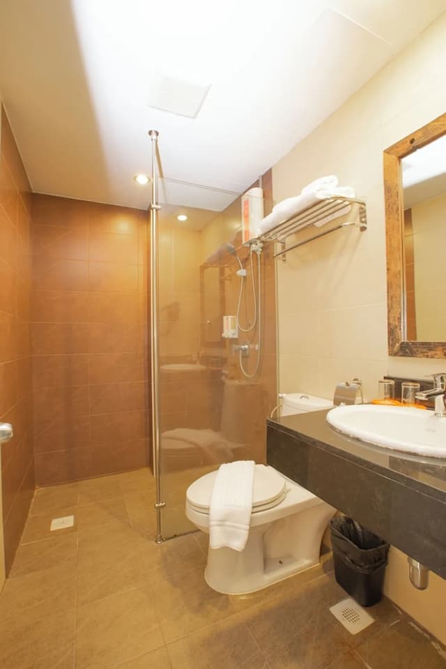 自我風格飯店-標準雙床房, 陽台-8