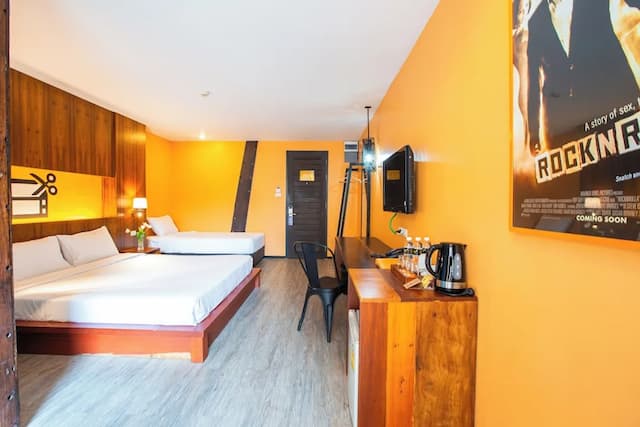 自我風格飯店-標準三人房, 陽台-10