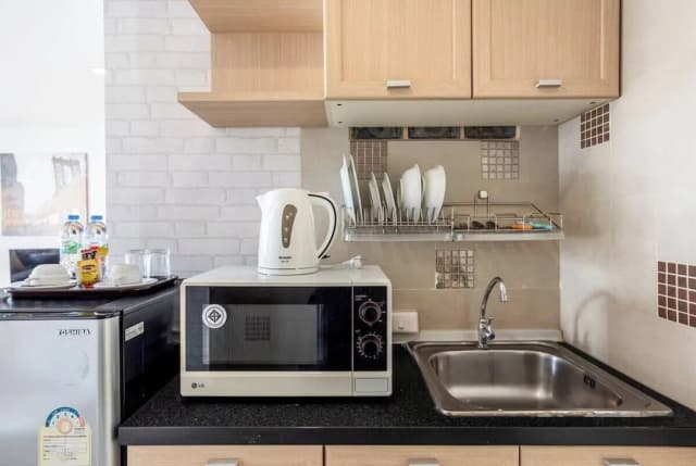 曼谷奈良套房公館飯店-高級開放式客房, 1 張加大雙人床, 城市景觀 (Superior Studio A (checkin 8am - 8pm))-8