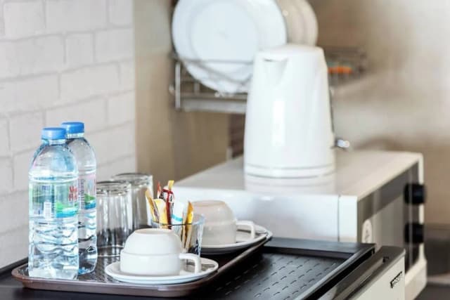 曼谷奈良套房公館飯店-高級開放式客房, 1 張加大雙人床, 城市景觀 (Superior Studio A (checkin 8am - 8pm))-9