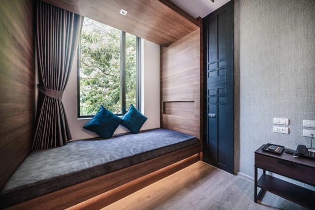 曼谷 VIX 勝利紀念碑飯店-高級雙床房-4