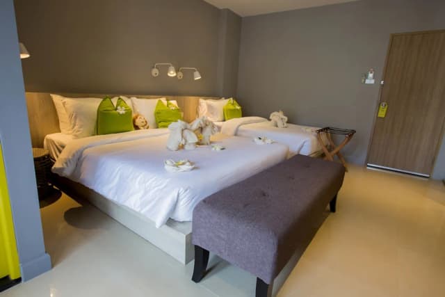 プロエン チャウエン コサムイ バイ トラニ-Deluxe Triple Room with Free Minibar-6