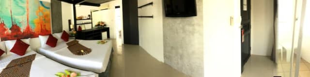 The Front Hotel and Apartment-Comfort Quadruple Room, Partial Ocean View-9