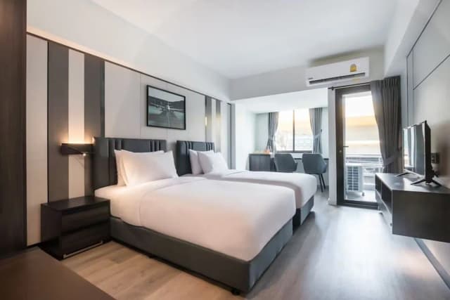 12 The Residence Hotel - Don Mueang Airport-华丽双床房, 2 张单人床-1