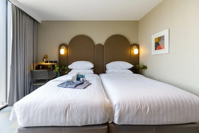 ベンジャロンホテルバンコク-デラックス ツインルーム-11