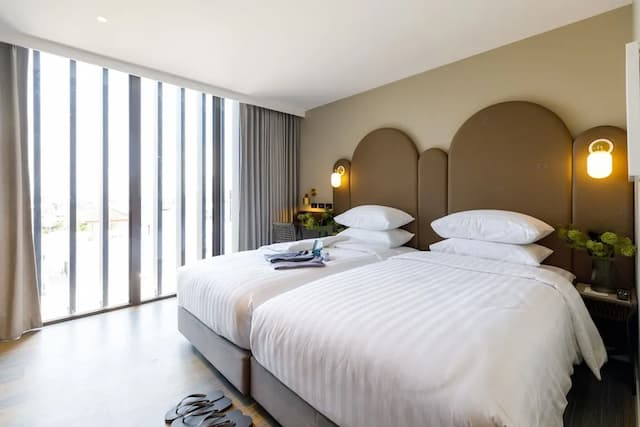 ベンジャロンホテルバンコク-デラックス ツインルーム-13