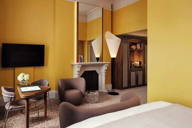 倫敦聖潘克拉斯萬麗飯店-頂級套房, 1 張特大雙人床-5