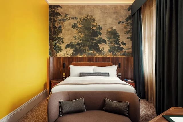 倫敦聖潘克拉斯萬麗飯店-頂級套房, 1 張特大雙人床-6