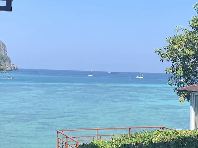 鵝卵石海灘酒店-Seafront Deluxe Family,101-7