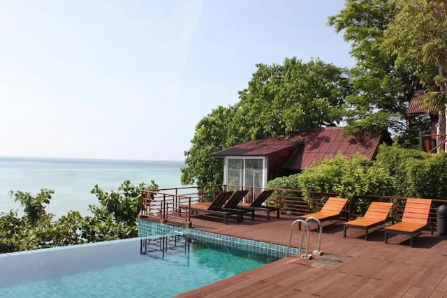 鵝卵石海灘酒店-Seafront Deluxe Family,101-9