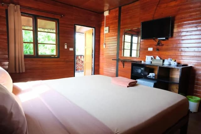 鵝卵石海灘酒店-高級雙人房, 海景-3