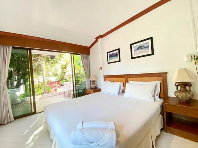 가든 홈 카타-디럭스룸, 테라스, 정원 전망-9