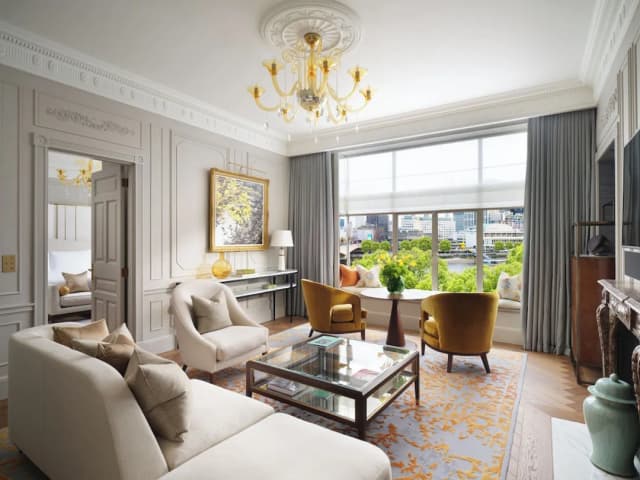 더 사보이-그랜드 스위트, 킹사이즈침대 1개 및 소파베드, 강 전망-2