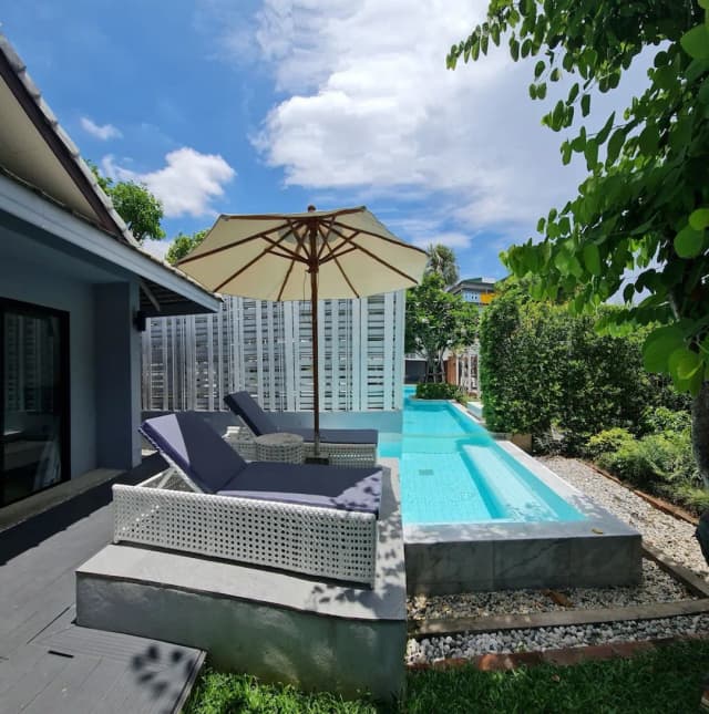 清邁特里瓦那俱樂部飯店-Deluxe Room with Pool Access-11
