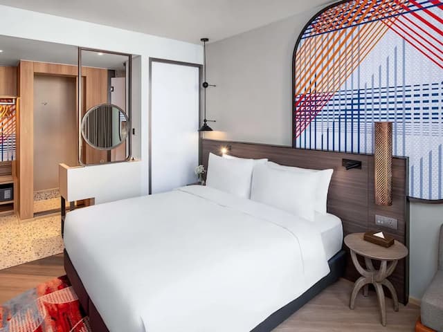 Mercure Bangkok Surawong-高級客房, 2 張單人床, 露台-5