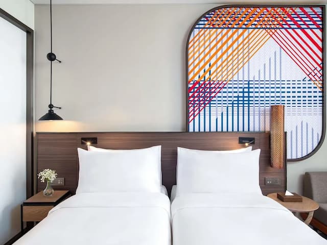 Mercure Bangkok Surawong-高級客房, 2 張單人床-6