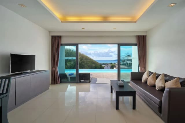 Patong Bay Hill Resort-One Bedroom Pool Access Seaview-6
