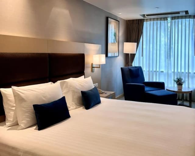 曼谷 12 大道飯店-Deluxe Room (City View)-3