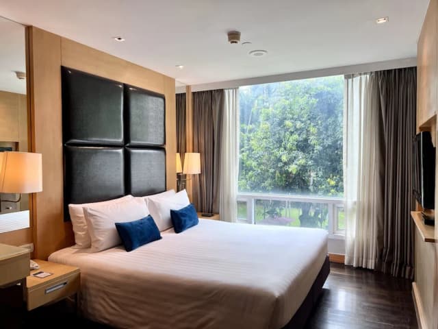 曼谷 12 大道酒店-Deluxe One Bedroom Suite (City View)-7