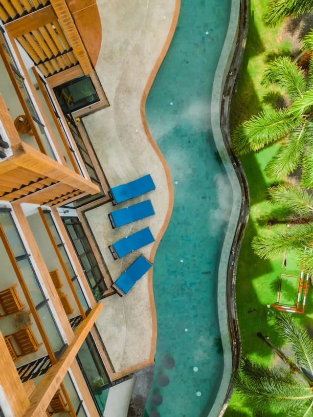 The Lunar Patong-Executive Twin Room with Pool View-16