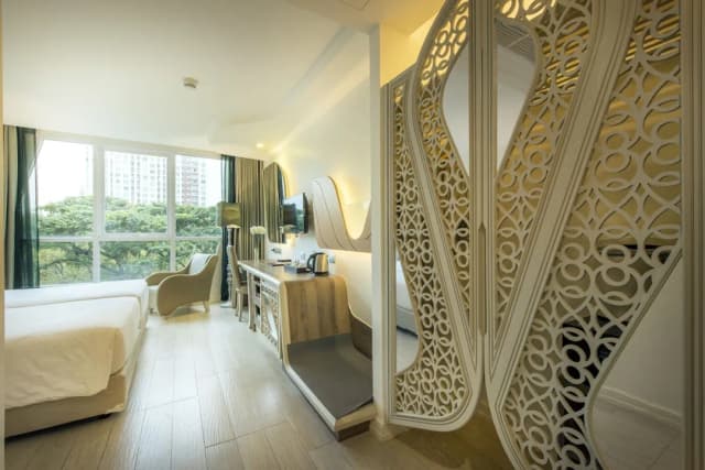 塔達公園景觀飯店-高級雙人或雙床房, 公園景觀-4