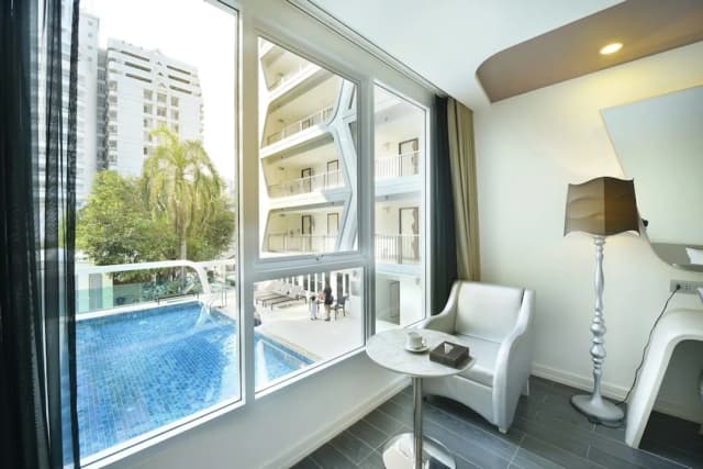 塔達公園景觀飯店-豪華客房, 泳池景觀-7