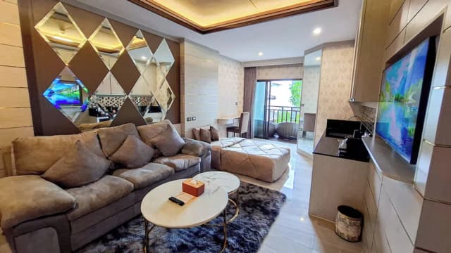 Quality Beach Resorts and Spa Patong-尊荣四人房, 1 间卧室, 无烟房, 泳池景观-21