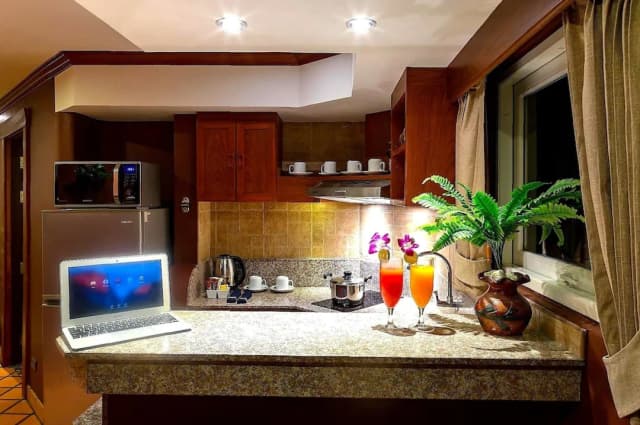 太平洋俱樂部度假村 (SHA Extra Plus 認證)-行政公寓客房, 1 間臥室, 小廚-5