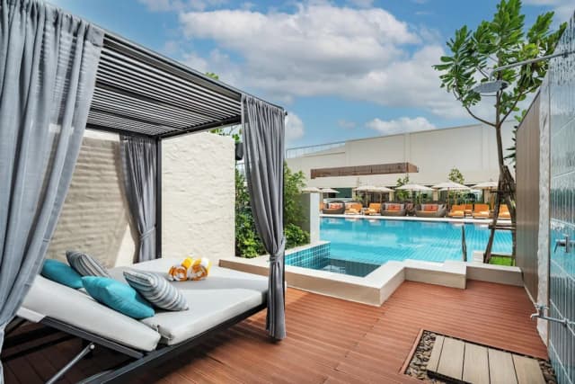 普吉島 M 社會飯店-客房, 可使用泳池 (Stylish King, Sunkissed)-3