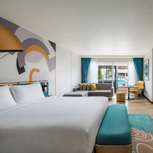 普吉島 M 社會飯店-客房, 可使用泳池 (Stylish King, Sunkissed)-4