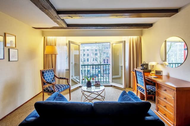 迪克爾泰施酒店-高級客房, 1 張特大雙人床, 運河景-1