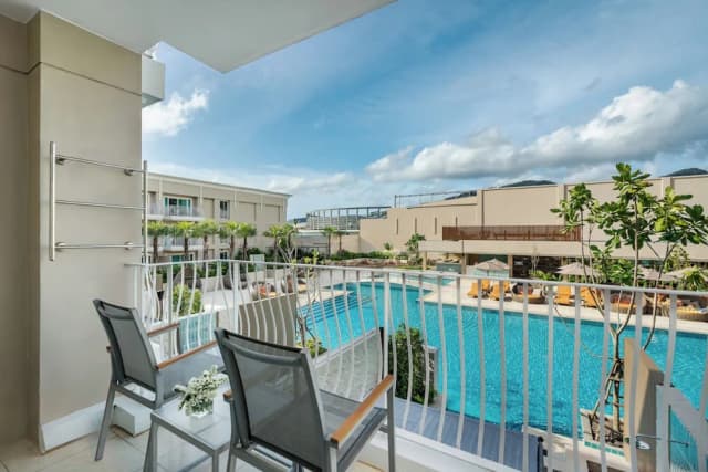 普吉島 M 社會飯店-客房, 泳池景觀 (Stylish Twin, Sunkissed)-3