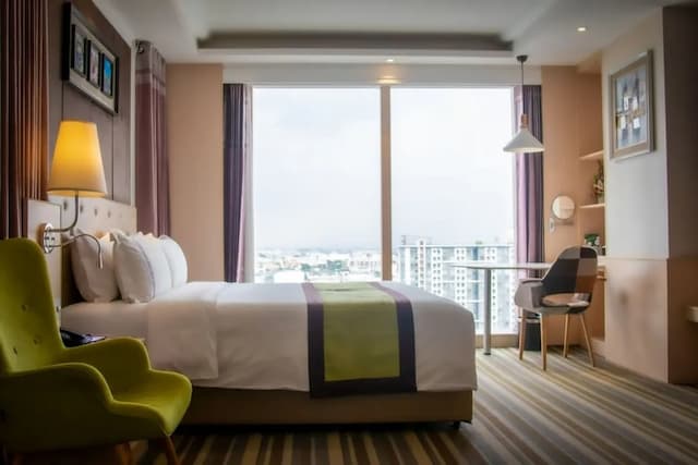 集市酒店-Deluxe Room Carpet-1