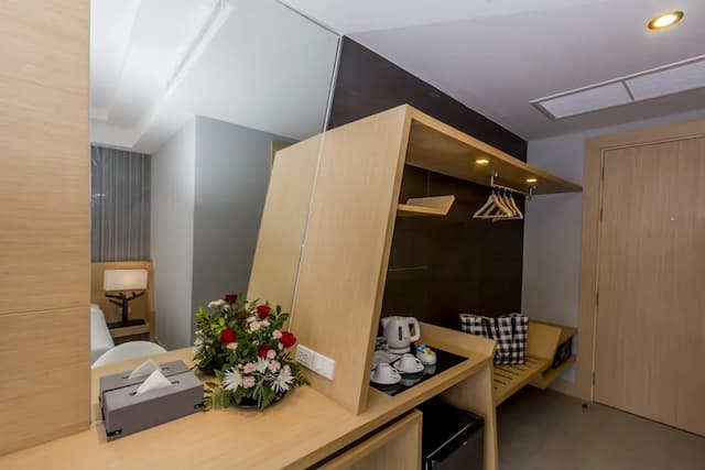 Apple A Day Resort Krabi Aonang Beach-华丽客房, 1 间卧室, 使用泳池, 泳池景观-3